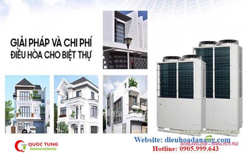 Lắp đặt điều hòa biệt thự tại Đà Nẵng chuyên nghiệp | dieuhoadanang.com