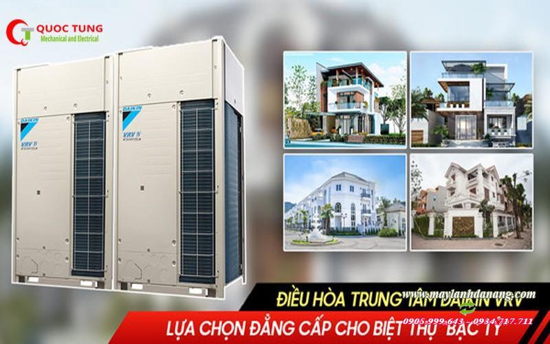 Lắp đặt điều hòa trung tâm VRV biệt thự tại Đà Nẵng | dieuhoadanang.com