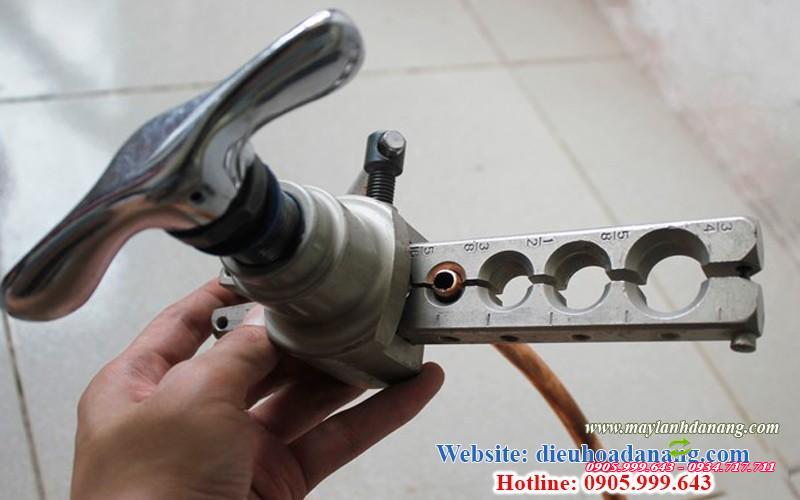 Thi công ống đồng điều hòa tại Đà Nẵng | dieuhoadanang.com