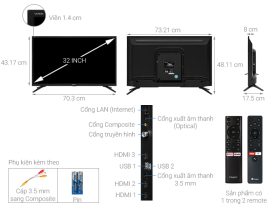 Tivi Casper 32 inch Android 9.0 32HG5000
