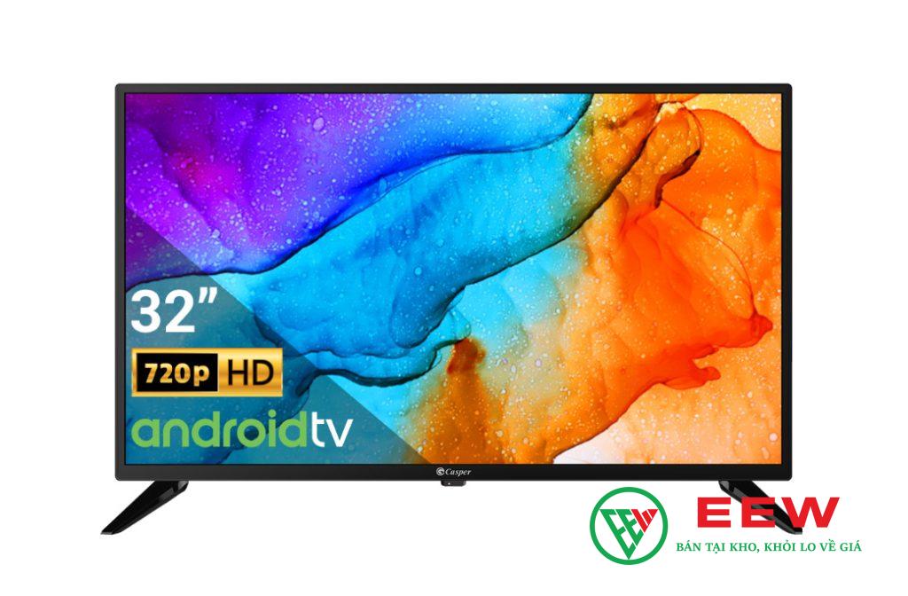 Android Tivi Casper 32HGA510 - Thiết kế mỏng nhẹ, sang trọng cho không gian hiện đại