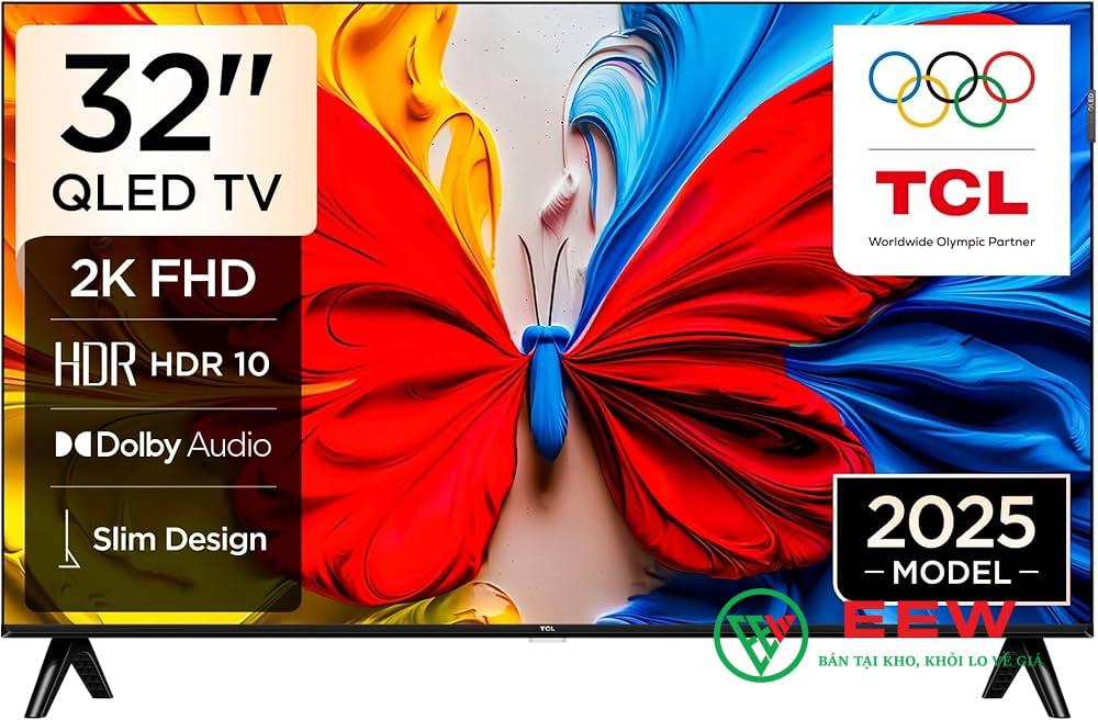Google Tivi QLED TCL AI FHD 32S5K - màn hình sắc nét, trải nghiệm xem tuyệt vời Google Tivi QLED TCL AI FHD 32S5K - màn hình sắc nét, trải nghiệm xem tuyệt vời