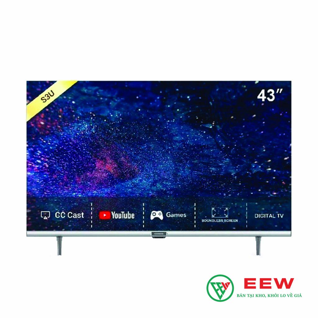 Smart Tivi Coocaa FHD 43S3U+ - Công nghệ âm thanh vòm sống động như rạp chiếu Smart Tivi Coocaa FHD 43S3U+ - Công nghệ âm thanh vòm sống động như rạp chiếu