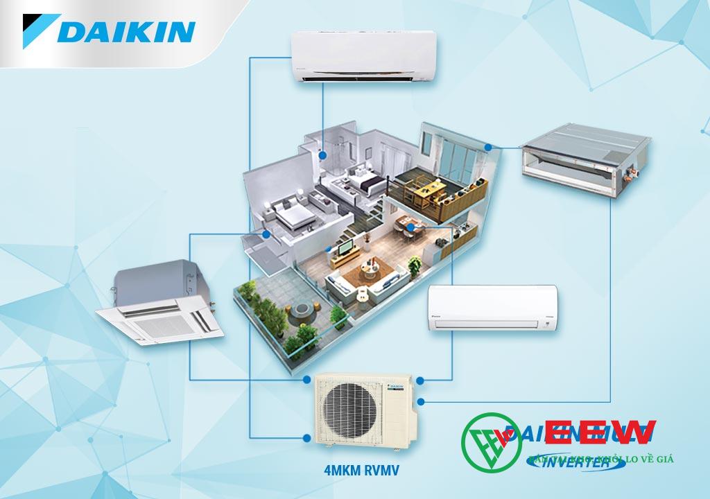 Điều hòa multi Daikin 24.000BTU 4MKM68RVMV - tiết kiệm điện tối ưu với công nghệ inverter Điều hòa multi Daikin 24.000BTU 4MKM68RVMV - tiết kiệm điện tối ưu với công nghệ inverter