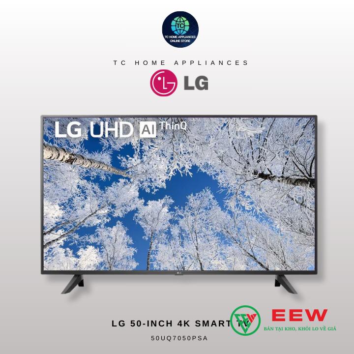 Tivi LG UHD 50UQ7050PSA - công nghệ AI ThinQ thông minh, điều khiển bằng giọng nói