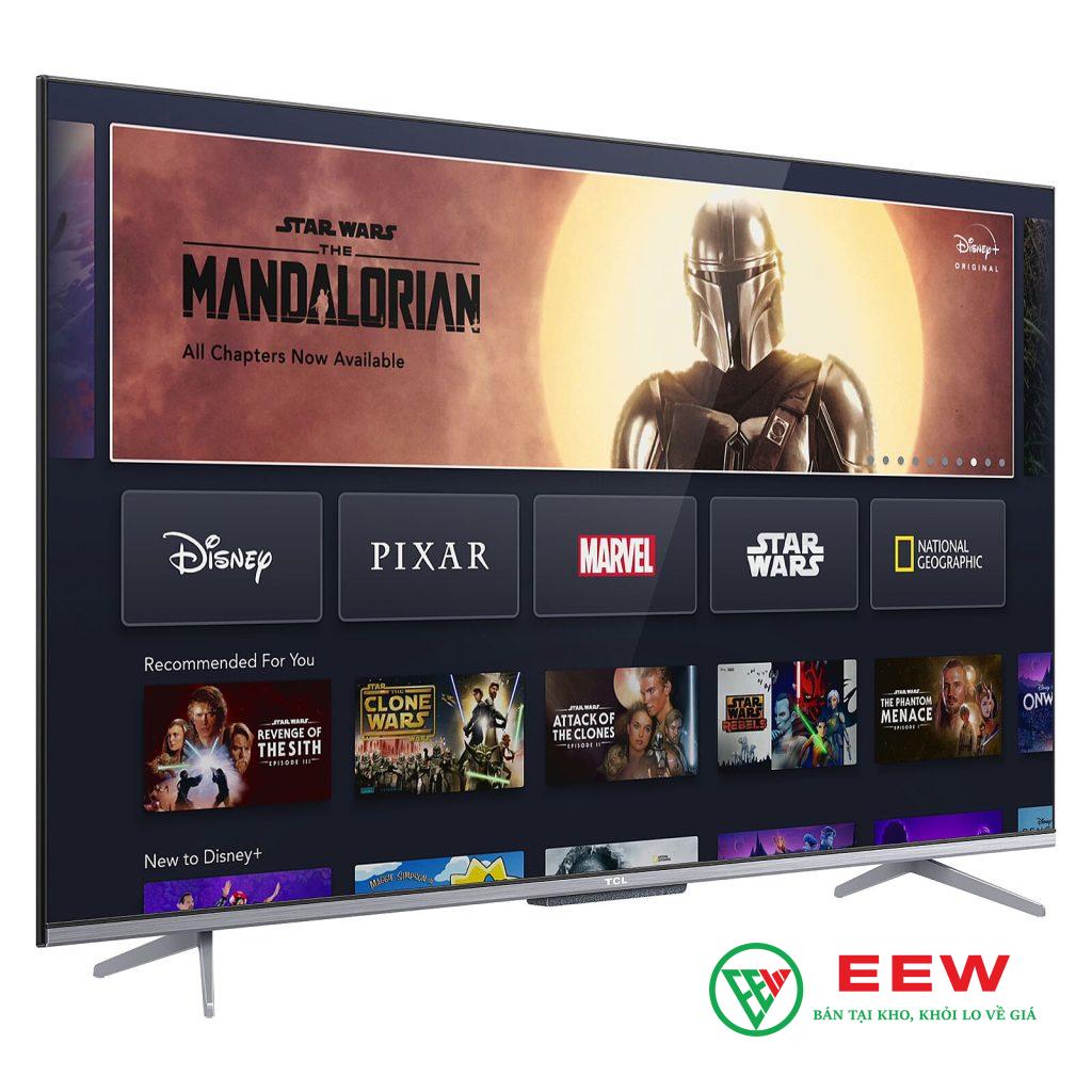Smart Tivi TCL 4K 55P725 - Âm thanh vòm ấn tượng, hòa mình vào từng thước phim