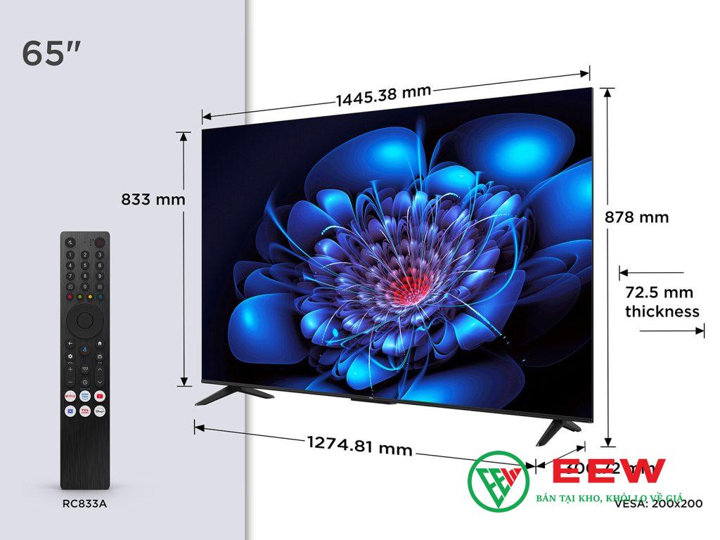 Google Tivi TCL 4K 65P6K - Âm thanh vòm ấn tượng, đắm chìm trong từng thước phim Google Tivi TCL 4K 65P6K - Âm thanh vòm ấn tượng, đắm chìm trong từng thước phim