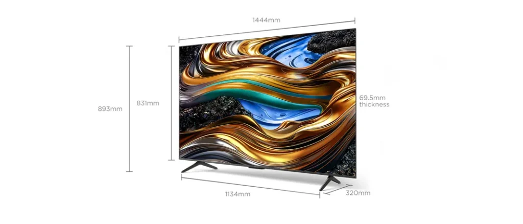 Google Tivi LED TCL 4K 65P755 Pro - âm thanh vòm Dolby Atmos, hòa mình vào từng khung hình Google Tivi LED TCL 4K 65P755 Pro - âm thanh vòm Dolby Atmos, hòa mình vào từng khung hình