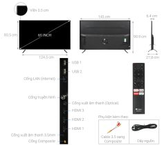 Tivi Casper 65 inch Android 9.0 4K HDR 65UG6000
