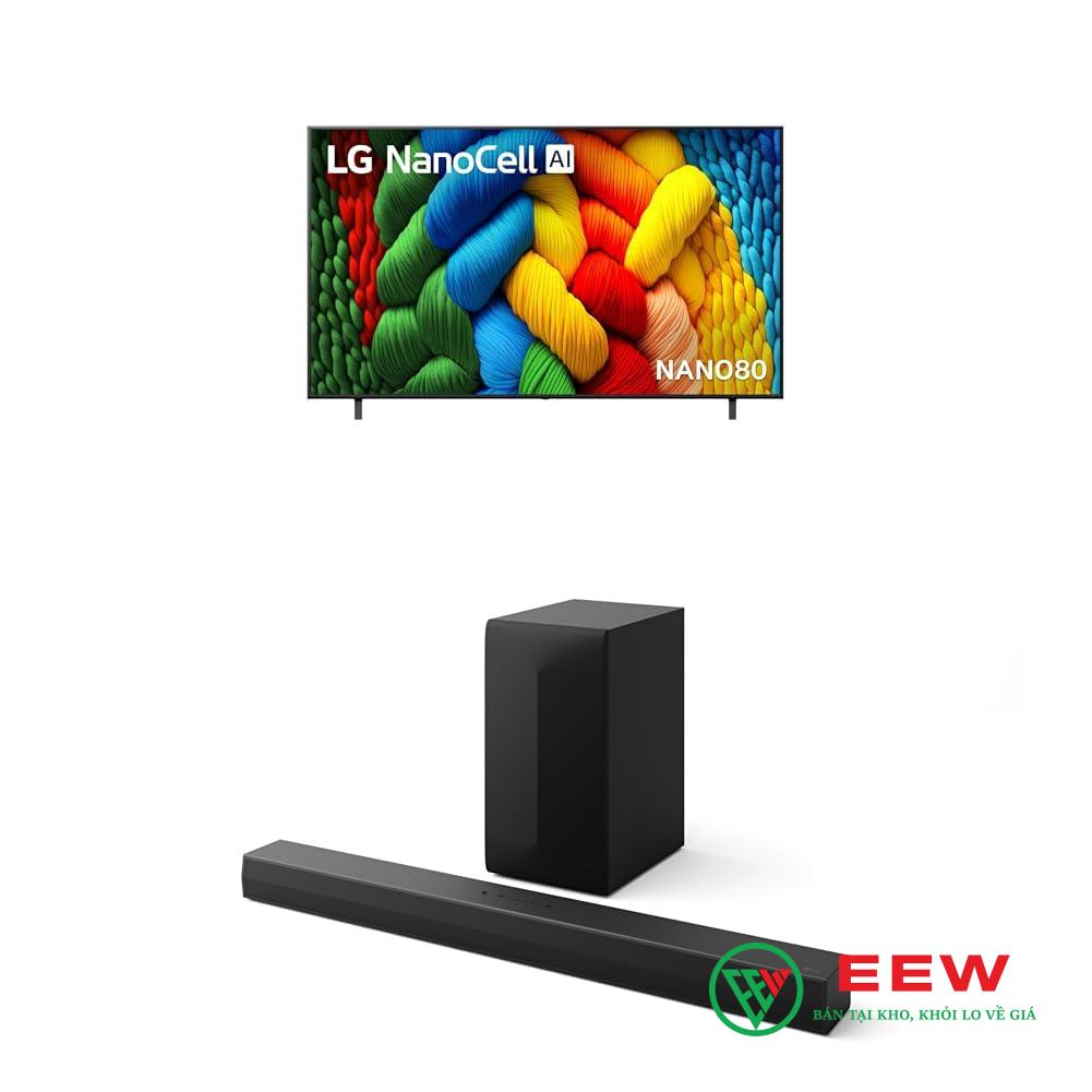 Smart Tivi NanoCell LG AI 4K 75 inch 75NANO80ASA Smart Tivi NanoCell LG AI 4K 75 inch 75NANO80ASA