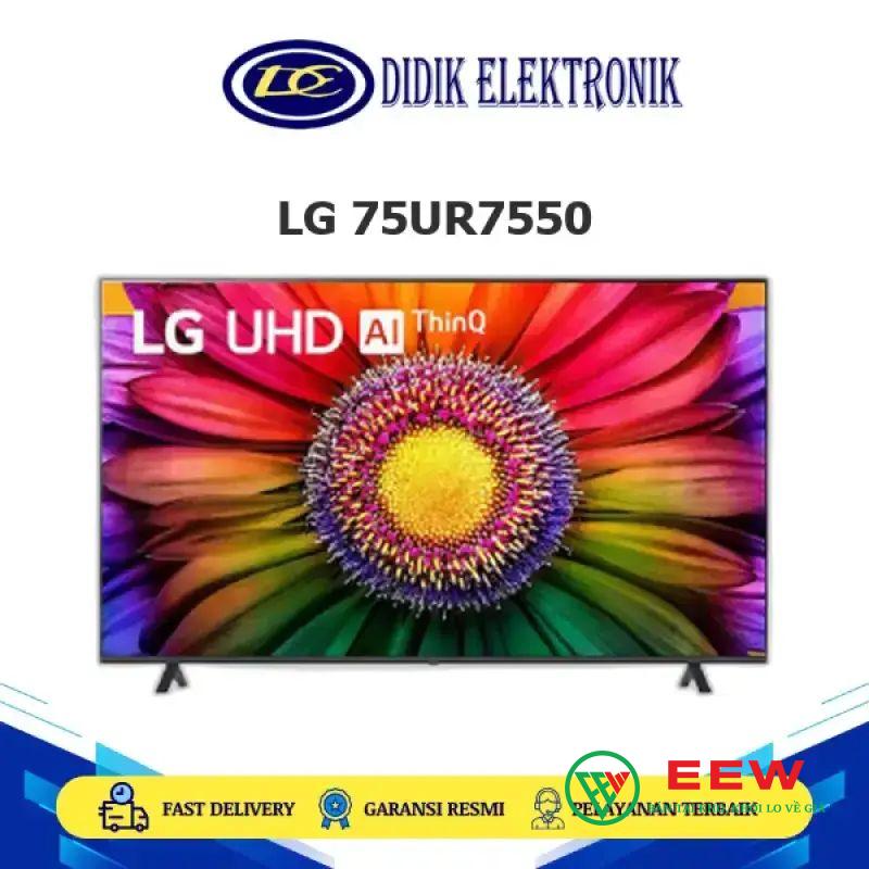 Tivi LG UHD UR7550 75 inch 20234K Smart TV Màn hình lớn | 75UR7550