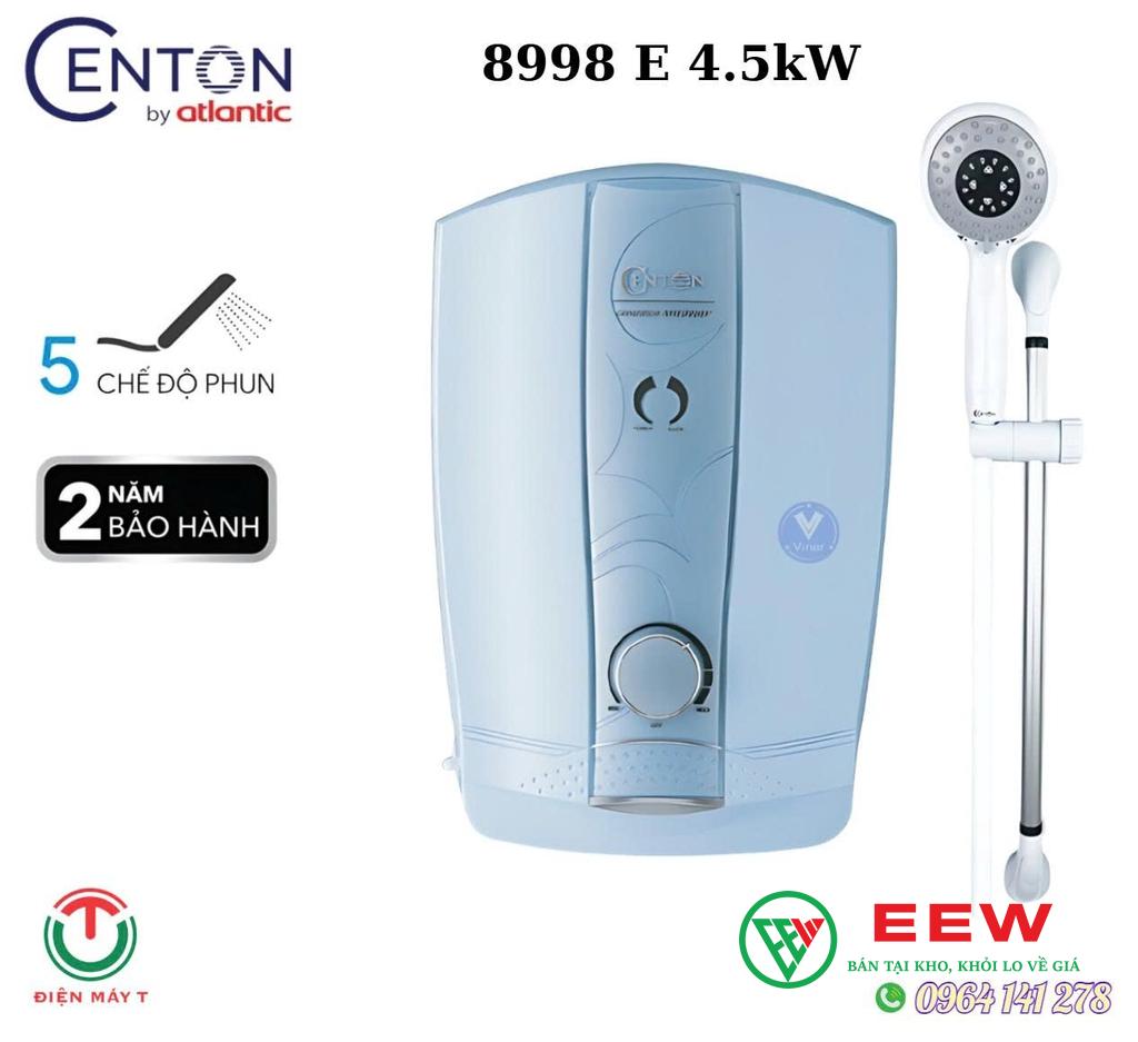 Máy nước nóng Centon 8998E 4.5KW - Tiết kiệm điện, an toàn tuyệt đối cho gia đình bạn Máy nước nóng Centon 8998E 4.5KW - Tiết kiệm điện, an toàn tuyệt đối cho gia đình bạn