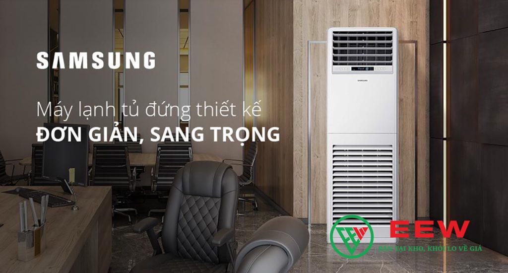 Điều hòa tủ đứng Samsung 48.000BTU 1 chiều inverter AC048KNPDEC/SV