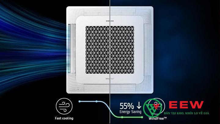 Điều hòa âm trần 18000BTU 2 chiều Samsung AC052RN4DKG/EU