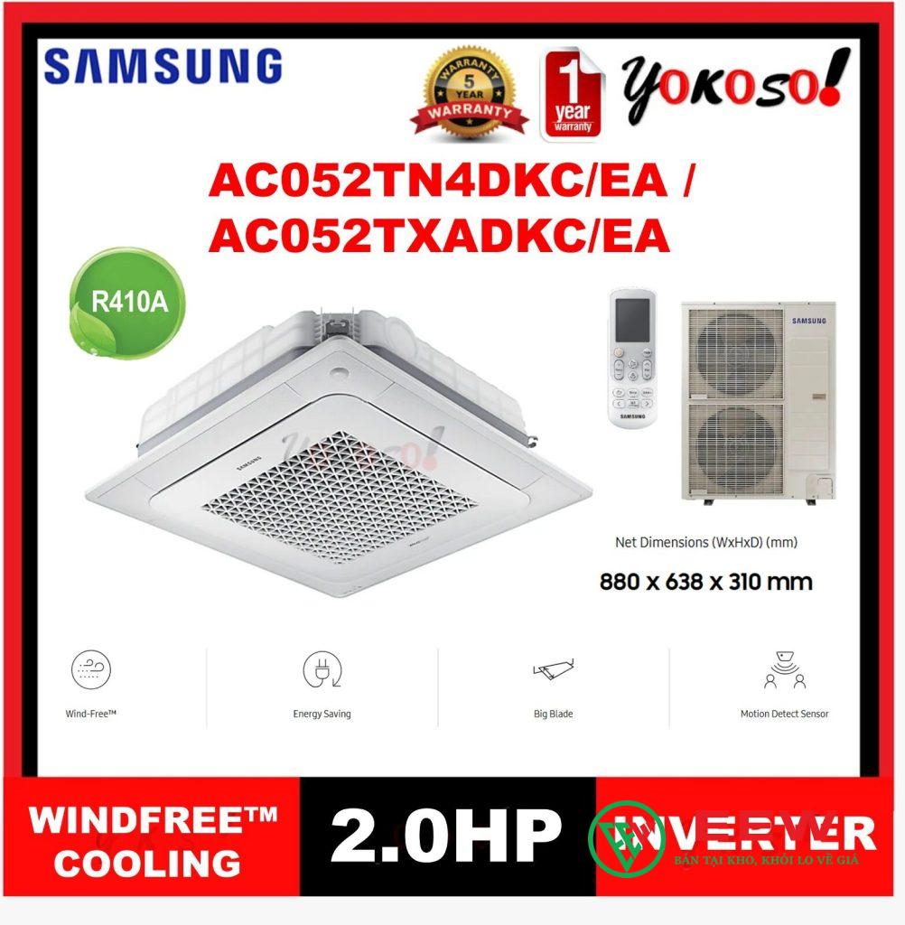 Điều hòa âm trần 18000BTU Samsung 1 chiều AC052TN4DKC/EA Điều hòa âm trần 18000BTU Samsung 1 chiều AC052TN4DKC/EA