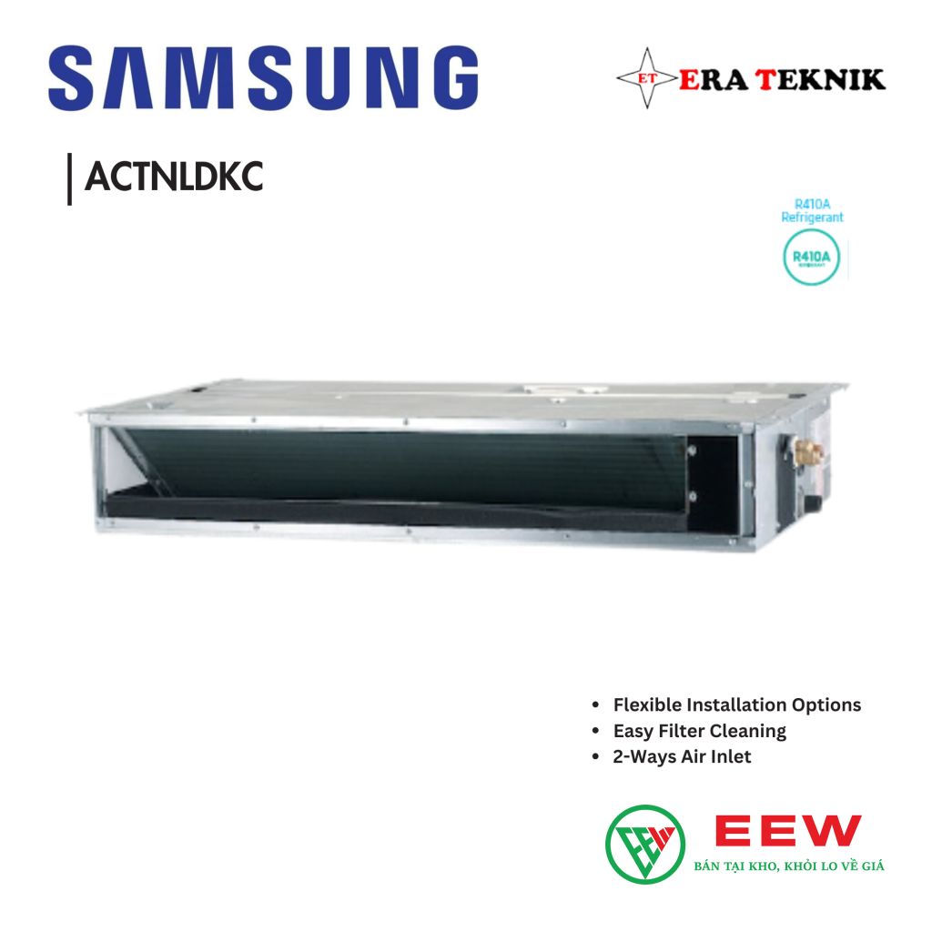 Điều hòa nối ống gió Samsung 18000BTU AC052TNLDKC/EA - Hoạt động êm ái, mang lại không gian yên tĩnh