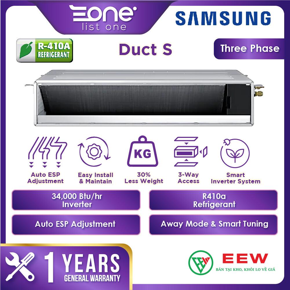 Điều hòa nối ống gió Samsung 34000BTU 3 pha AC100TNMDKC/EA-AC100TXADNC/EA Điều hòa nối ống gió Samsung 34000BTU 3 pha AC100TNMDKC/EA-AC100TXADNC/EA