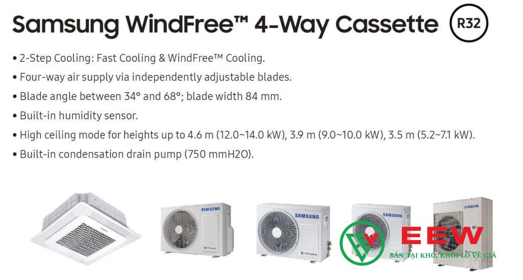 Điều hòa âm trần 42000BTU 2 chiều Samsung AC120RN4DKG/EU