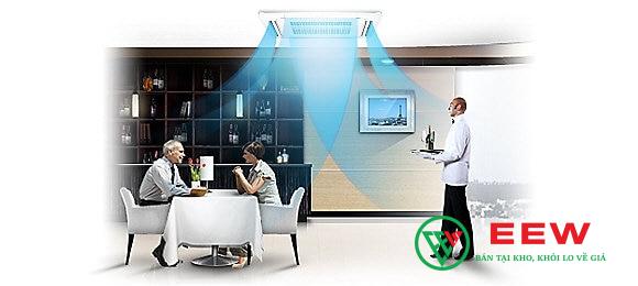 Điều hòa âm trần Samsung 50.000BTU inverter tiết kiệm điện, vận hành êm ái không tiếng ồn