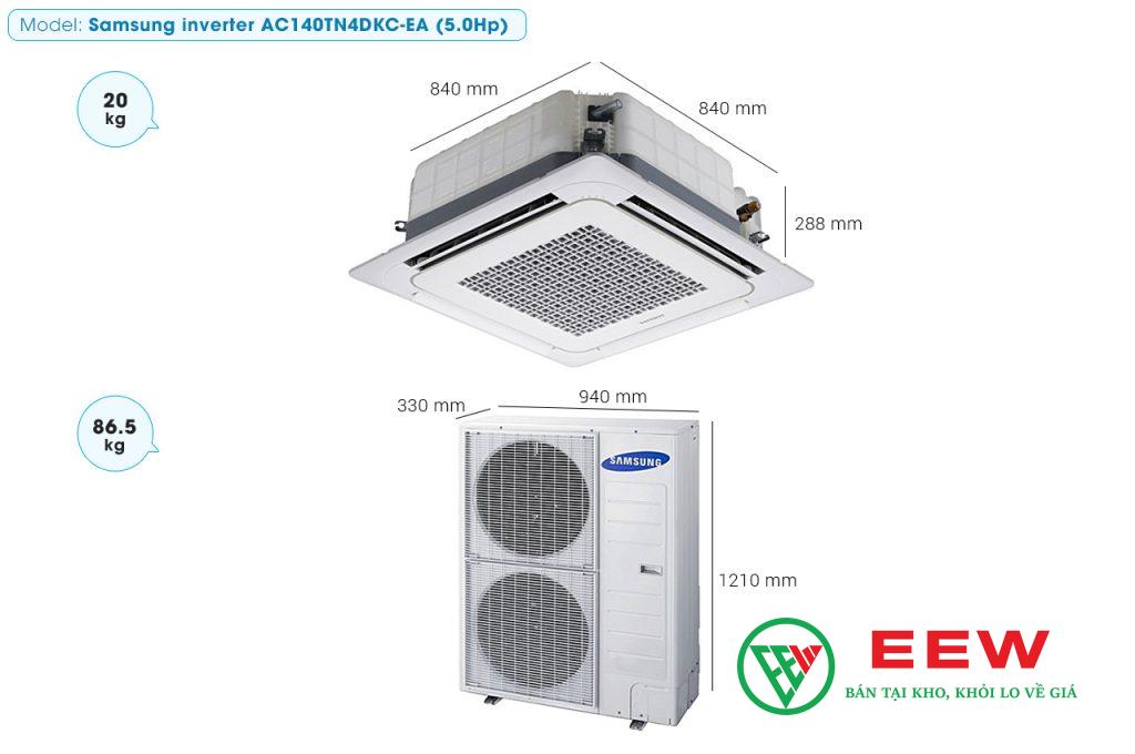 Điều hòa âm trần Samsung 48000BTU 1 chiều 3 pha AC140TN4DKC/EA-AC140TXADNC/EA Điều hòa âm trần Samsung 48000BTU 1 chiều 3 pha AC140TN4DKC/EA-AC140TXADNC/EA
