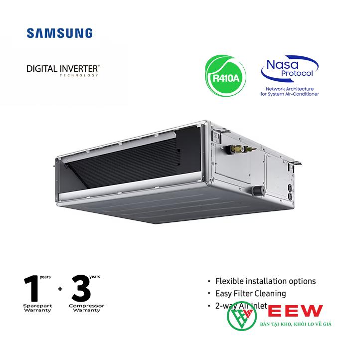 Điều hòa nối ống gió Samsung 48000BTU AC140TNMDKC/EA - tiết kiệm điện tối ưu, vận hành êm ái Điều hòa nối ống gió Samsung 48000BTU AC140TNMDKC/EA - tiết kiệm điện tối ưu, vận hành êm ái