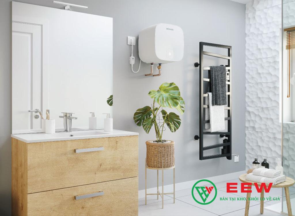 Máy nước nóng Atlantic SWH 15A M-N0 AMI SQUARE 821555 – thiết kế vuông vức, sang trọng cho không gian hiện đại