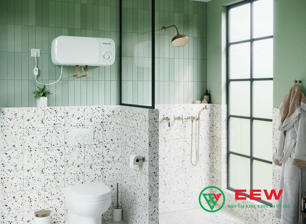 Atlantic SWH 30A M-N0 AMI SQUARE – vỏ thép không gỉ bền bỉ, chống ăn mòn hiệu quả