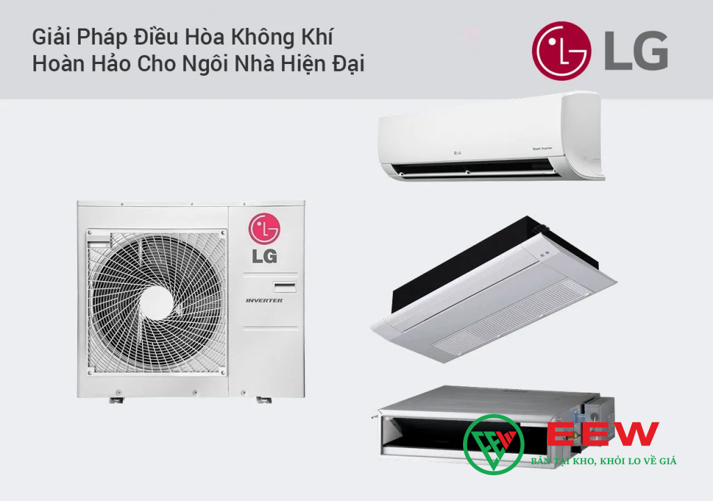 Điều hòa LG 24000BTU 1 chiều - công nghệ inverter, vận hành êm ái, bền bỉ Điều hòa LG 24000BTU 1 chiều - công nghệ inverter, vận hành êm ái, bền bỉ