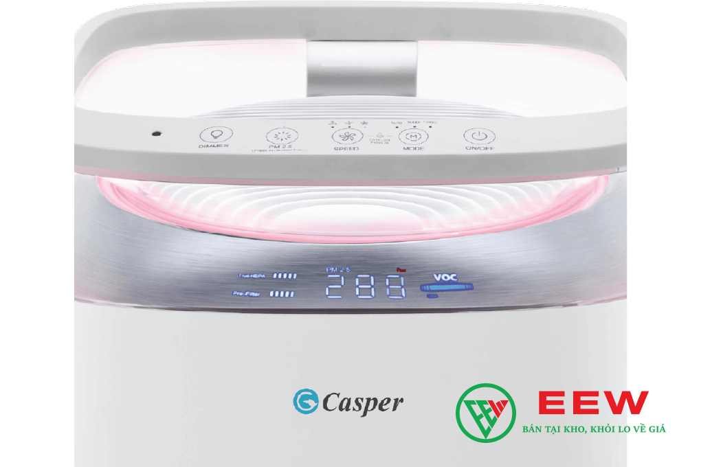 Máy lọc không khí Casper AP-500MAI - Màn hình cảm ứng thông minh, dễ dàng điều khiển