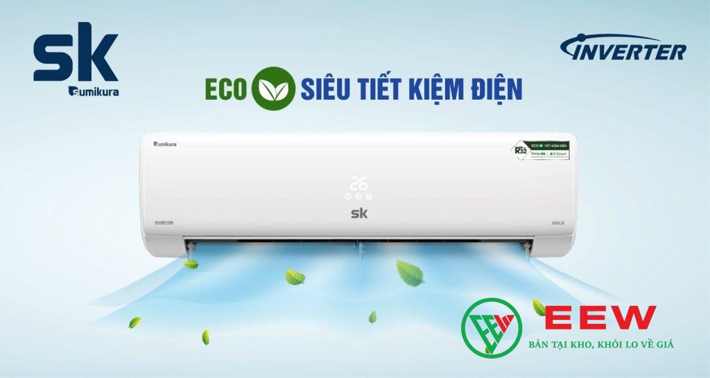 Sumikura APS-092 TOKYO - giải pháp làm mát thông minh, điều khiển từ xa tiện lợi mọi lúc