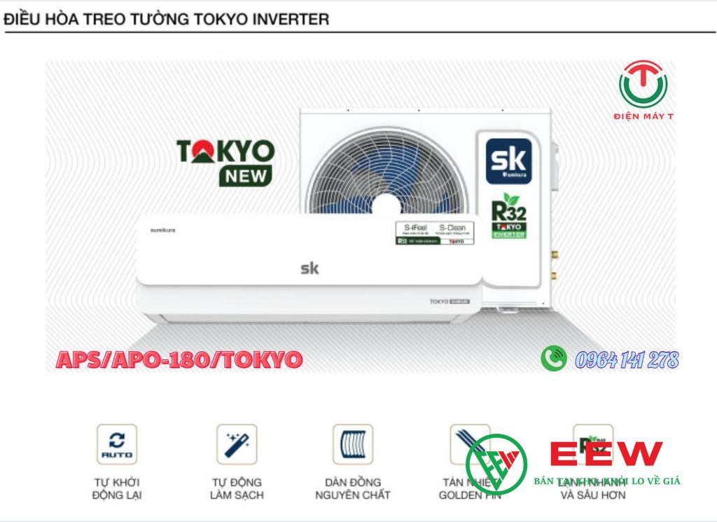 Điều hòa Sumikura 18000BTU 1 chiều APS-180 TOKYO Điều hòa Sumikura 18000BTU 1 chiều APS-180 TOKYO