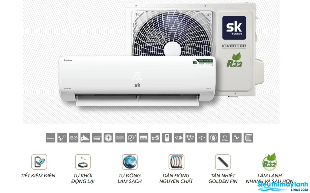 Điều hòa Sumikura 1 chiều 9.000BTU APS/APO-092
