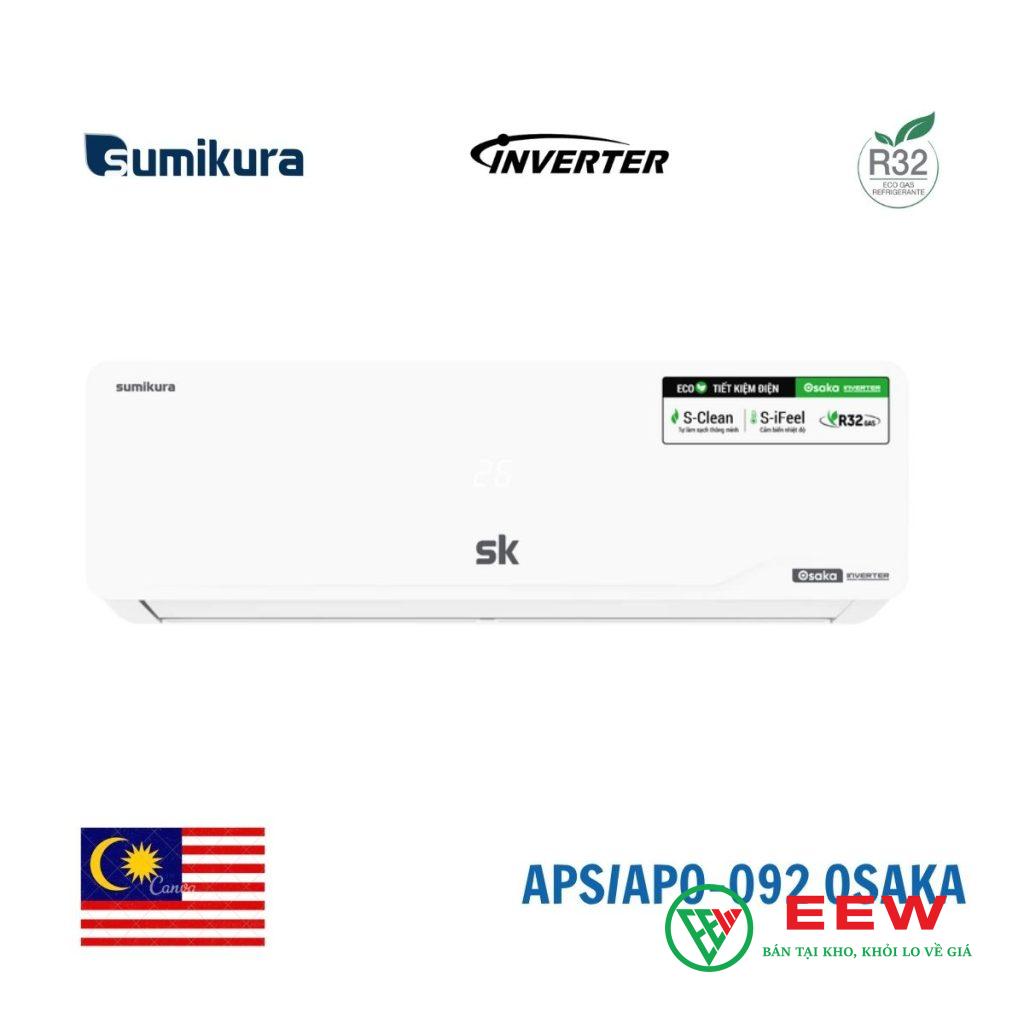 Điều hòa Sumikura 9000BTU 1 chiều inverter APS/APO-092 OSAKA