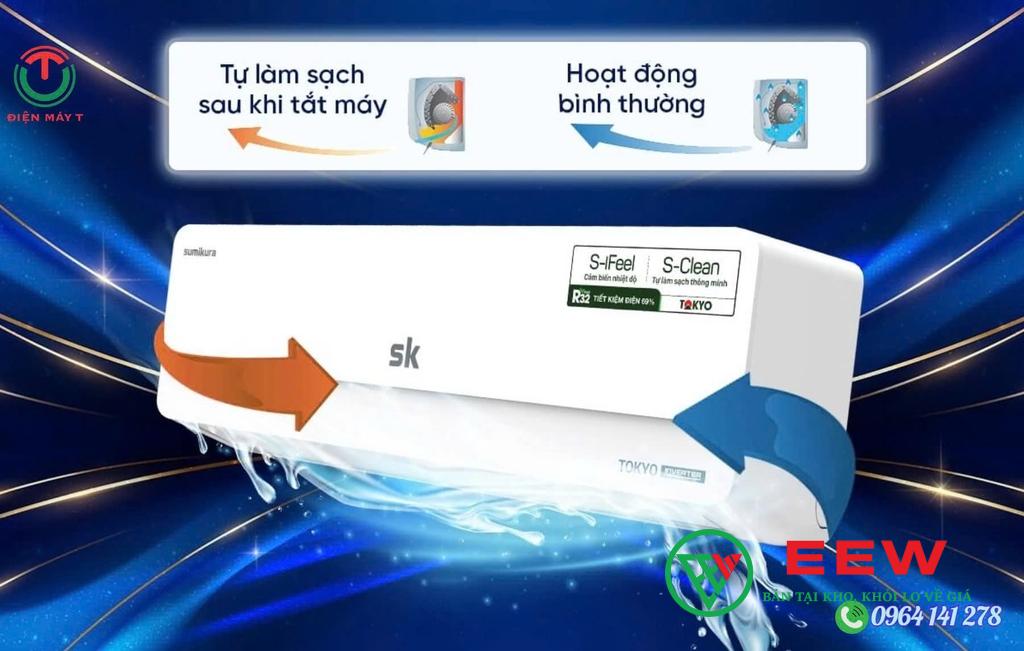 Điều hòa Sumikura 28000BTU 1 chiều inverter APS/APO-280 TOKYO Điều hòa Sumikura 28000BTU 1 chiều inverter APS/APO-280 TOKYO