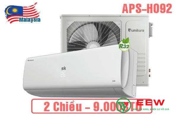 Điều hòa Sumikura 9000BTU 2 chiều APS/APO-H092 OSAKA Điều hòa Sumikura 9000BTU 2 chiều APS/APO-H092 OSAKA