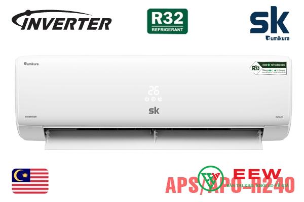 Điều hòa Sumikura APS/APO-H240 - chế độ sưởi ấm hiệu quả, ấm áp mùa đông lạnh giá