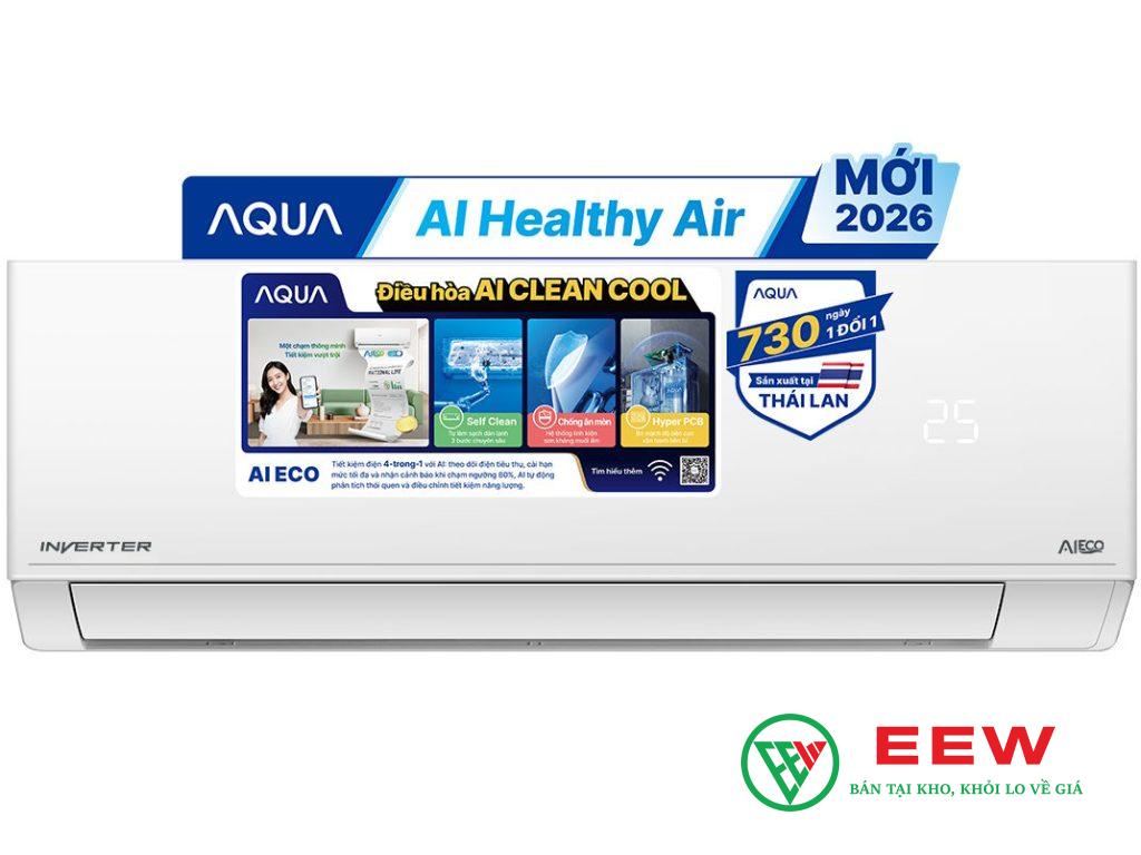 Điều hòa AQUA inverter 9000BTU 1 chiều AQA-RV10QA5