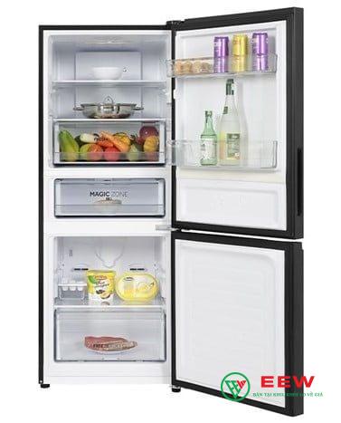 Aqua AQR-B310MA(FB) - ngăn đá lớn, tủ lạnh 260L đa năng cho mọi nhu cầu bảo quản thực phẩm Aqua AQR-B310MA(FB) - ngăn đá lớn, tủ lạnh 260L đa năng cho mọi nhu cầu bảo quản thực phẩm