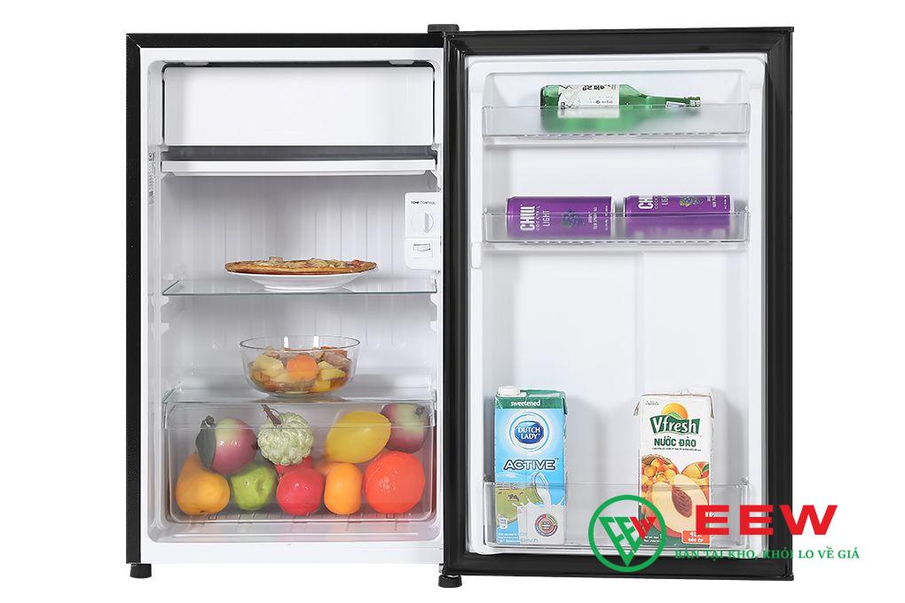 Tủ lạnh Aqua 90 lít AQR-D100FA(BS) - ngăn đá rộng rãi, đáp ứng nhu cầu đông lạnh hàng ngày