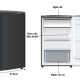 Tủ lạnh Aqua 90 lít AQR-D99FA(BS)