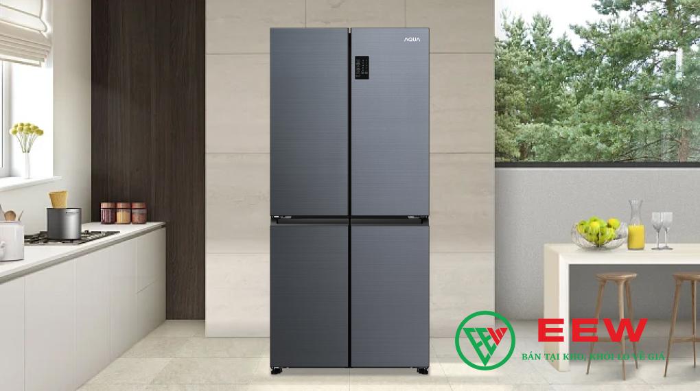 Tủ lạnh Aqua Inverter 469 lít AQR-M536XA(SL)