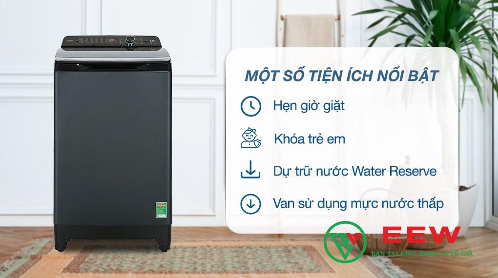 Máy Giặt Aqua 12 Kg AQW-FR120HT.BK - Thiết kế hiện đại, vận hành êm ái không tiếng ồn Máy Giặt Aqua 12 Kg AQW-FR120HT.BK - Thiết kế hiện đại, vận hành êm ái không tiếng ồn