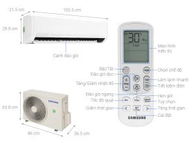 Điều hòa Samsung 24000BTU inverter 1 chiều AR24CYFCAWKNSV