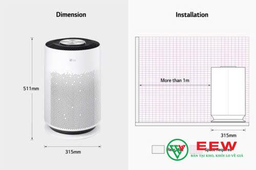 Máy lọc không khí LG PuriCare 360 Hit với công nghệ 360° - Không gian trong lành mọi góc nhà