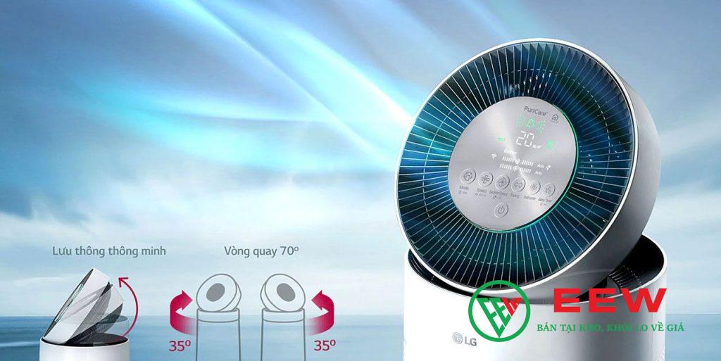 LG Puricare 360 AS65GDWD0 - công nghệ lọc 360 độ, loại bỏ 99.9% bụi mịn và vi khuẩn LG Puricare 360 AS65GDWD0 - công nghệ lọc 360 độ, loại bỏ 99.9% bụi mịn và vi khuẩn