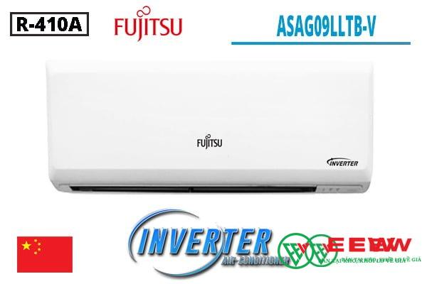 Điều hòa Fujitsu 2 chiều 9.000BTU inverter ASAG09LLTB-V - tiết kiệm điện tối ưu, mát lạnh tức thì Điều hòa Fujitsu 2 chiều 9.000BTU inverter ASAG09LLTB-V - tiết kiệm điện tối ưu, mát lạnh tức thì