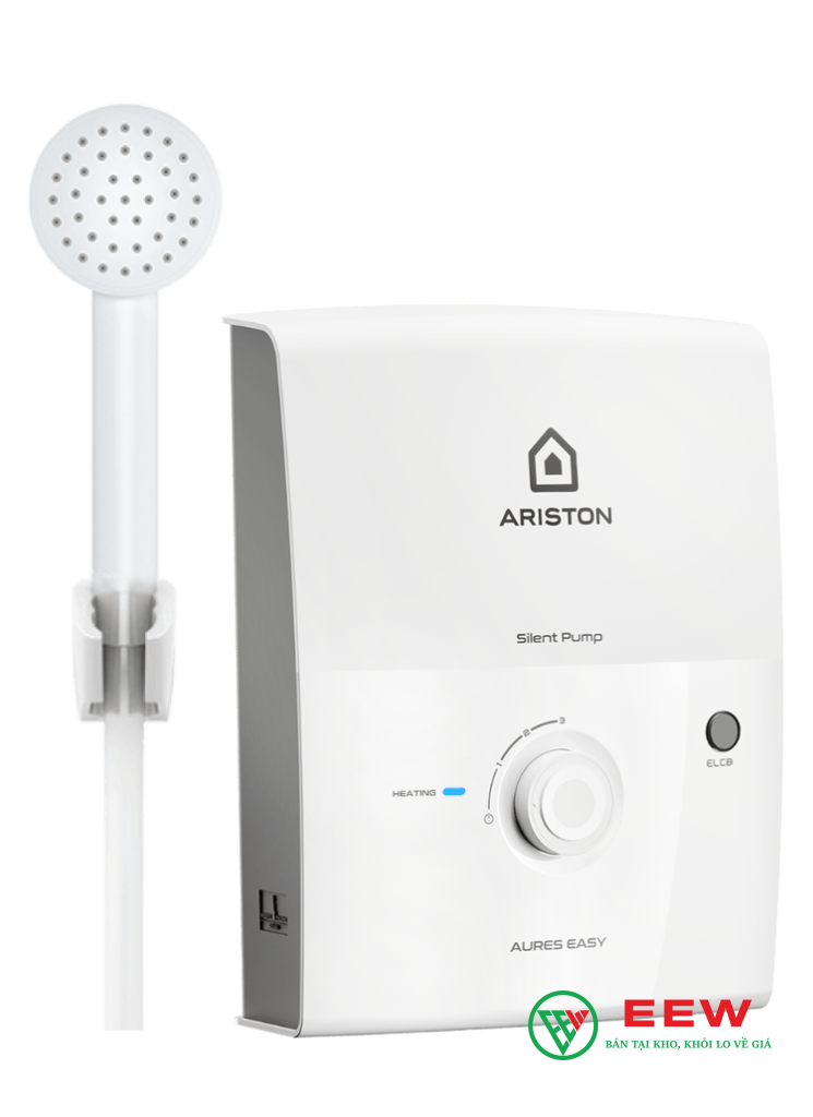 Máy nước nóng Ariston Trực Tiếp 4500w Aures Easy 4.5P - Thiết kế sang trọng, tiết kiệm không gian tối ưu Máy nước nóng Ariston Trực Tiếp 4500w Aures Easy 4.5P - Thiết kế sang trọng, tiết kiệm không gian tối ưu