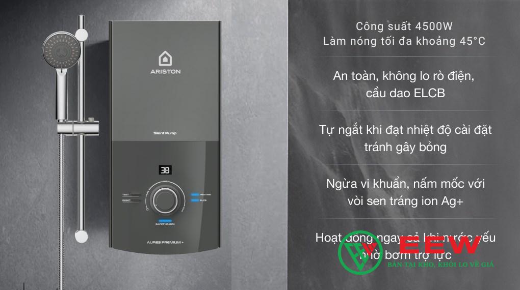 Máy Ariston Aures Premium+ 4.5P - tiết kiệm điện, hiệu suất vượt trội cho gia đình bạn Máy Ariston Aures Premium+ 4.5P - tiết kiệm điện, hiệu suất vượt trội cho gia đình bạn