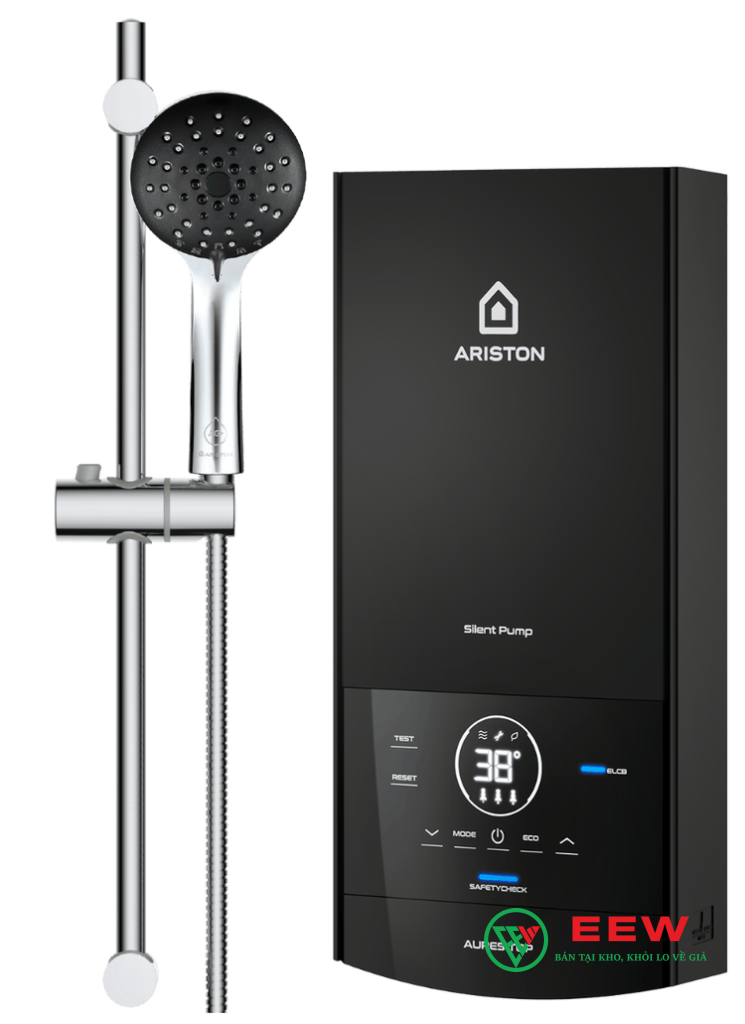 Máy nước nóng Ariston AURES TOP 4.5P - thiết kế sang trọng, tiết kiệm không gian Máy nước nóng Ariston AURES TOP 4.5P - thiết kế sang trọng, tiết kiệm không gian