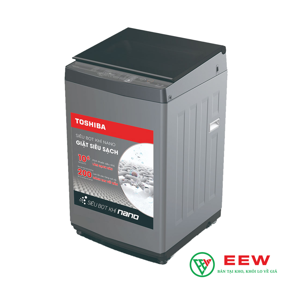 Máy giặt Toshiba 12 kg AW-DUK1300KV(SG) - công nghệ inverter bền bỉ, êm ái vượt trội